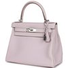 Hermès Kelly Retourne 28 Mauve Pale Clemence PHW