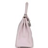 Hermès Kelly Retourne 28 Mauve Pale Clemence PHW