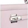 Hermès Kelly Retourne 28 Mauve Pale Clemence PHW