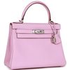 Hermès Kelly Retourne 28 Mauve Sylvestre Clemence PHW