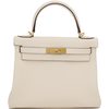 Hermès Kelly Retourne 28 Nata Clemence GHW