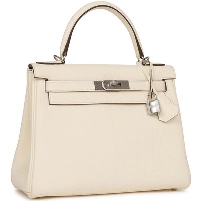 Hermès Kelly Retourne 28 Nata Clemence PHW 