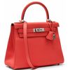 Hermès Kelly Retourne 28 Rose Texas Clemence PHW