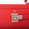 Hermès Kelly Retourne 28 Rouge Tomate Clemence PHW