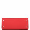 Hermès Kelly Retourne 28 Rouge Tomate Clemence PHW