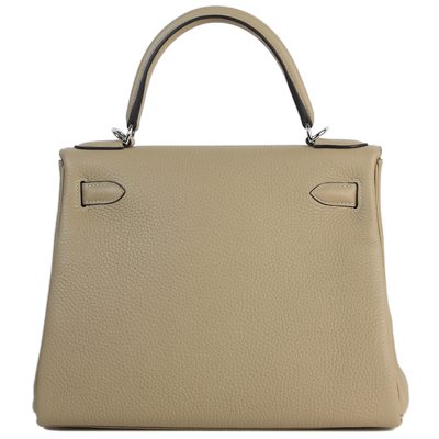 Hermès Kelly Retourne 28 Trench Clemence PHW
