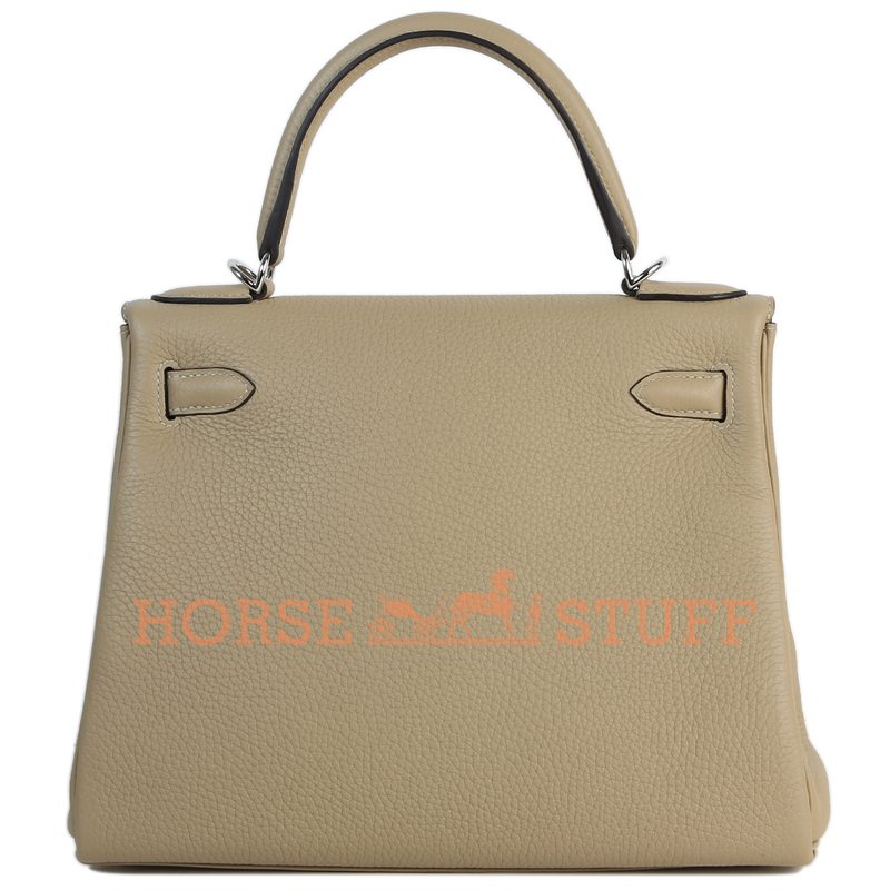 Hermès Kelly Retourne 28 Trench Clemence PHW