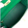 Hermès Kelly Retourne 28 Vert Vertigo Clemence GHW