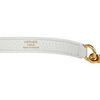 Hermès Kelly Retourne 28 White Clemence GHW