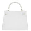 Hermès Kelly Retourne 28 White Clemence GHW