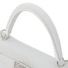 Hermès Kelly Retourne 28 White Clemence PHW