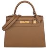 Hermès Kelly Sellier 28 Alezan Epsom GHW