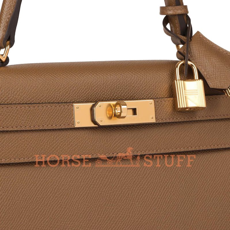 Hermès Kelly Sellier 28 Alezan Epsom GHW