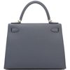 Hermès Kelly Sellier 28 Ardoise Epsom Permabrass