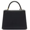 Hermès Kelly Sellier 28 Black Epsom GHW