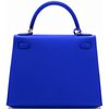 Hermès Kelly Sellier 28 Blue Electrique Epsom GHW
