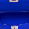 Hermès Kelly Sellier 28 Blue Electrique Epsom GHW