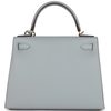 Hermès Kelly Sellier 28 Blue Glacier Epsom GHW