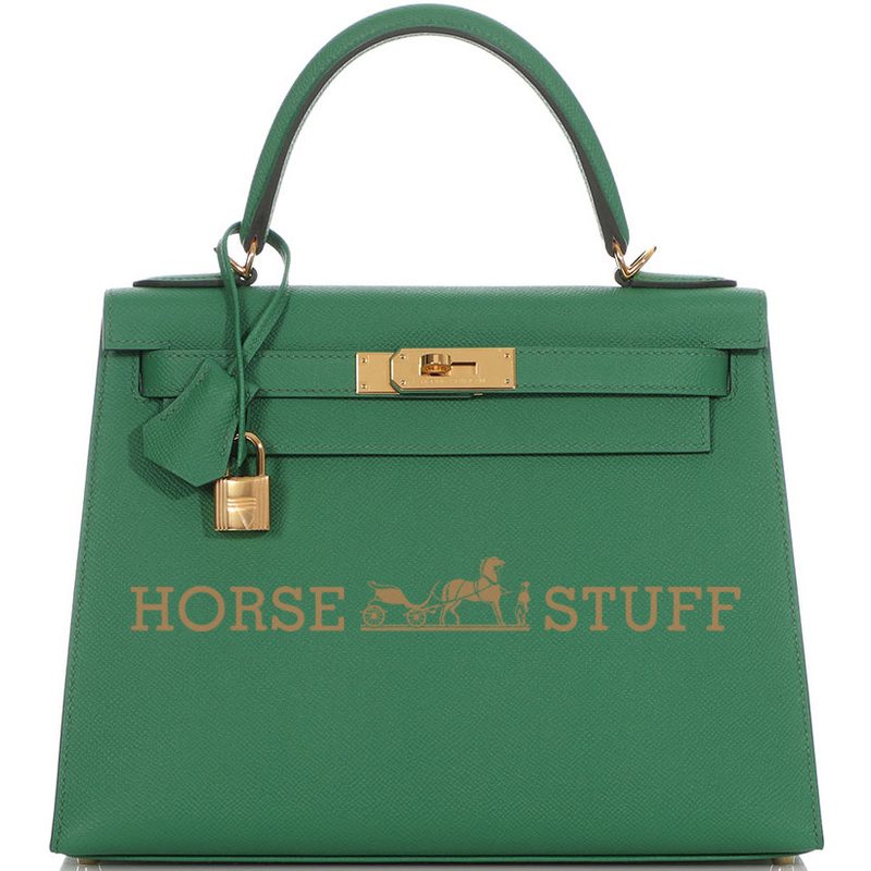 Hermès Kelly Sellier 28 Cactus Epsom GHW