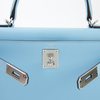 Hermès Kelly Sellier 28 Celeste Epsom PHW
