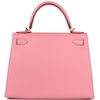 Hermès Kelly Sellier 28 Rose Confetti Epsom GHW