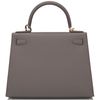 Hermès Kelly Sellier 28 Etain Epsom GHW