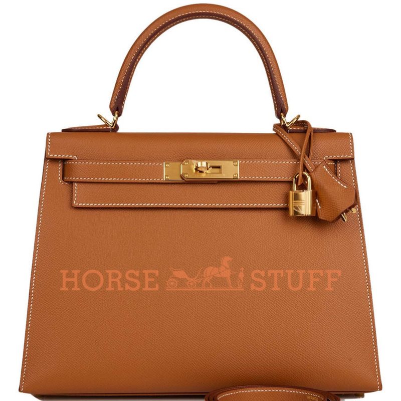 Hermès Kelly Sellier 28 Gold Epsom GHW