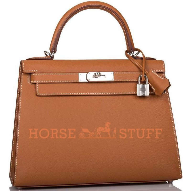 Hermès Kelly Sellier 28 Gold Epsom PHW