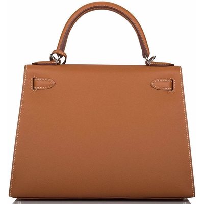 Hermès Kelly Sellier 28 Gold Epsom PHW