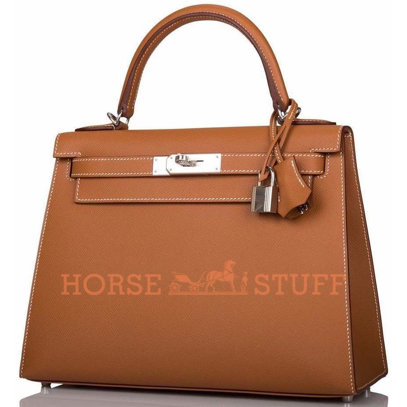 Hermès Kelly Sellier 28 Gold Epsom PHW