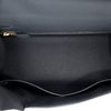 Hermès Kelly Sellier 28 Gris Misty Epsom Permabrass
