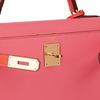 Hermès Kelly Sellier 28 Special Order HSS Rose Azalea / Rose Jaipur Epsom GHW