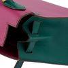 Hermès Kelly Sellier 28 Special Order HSS Rose Pourpre / Malachite Epsom BGHW