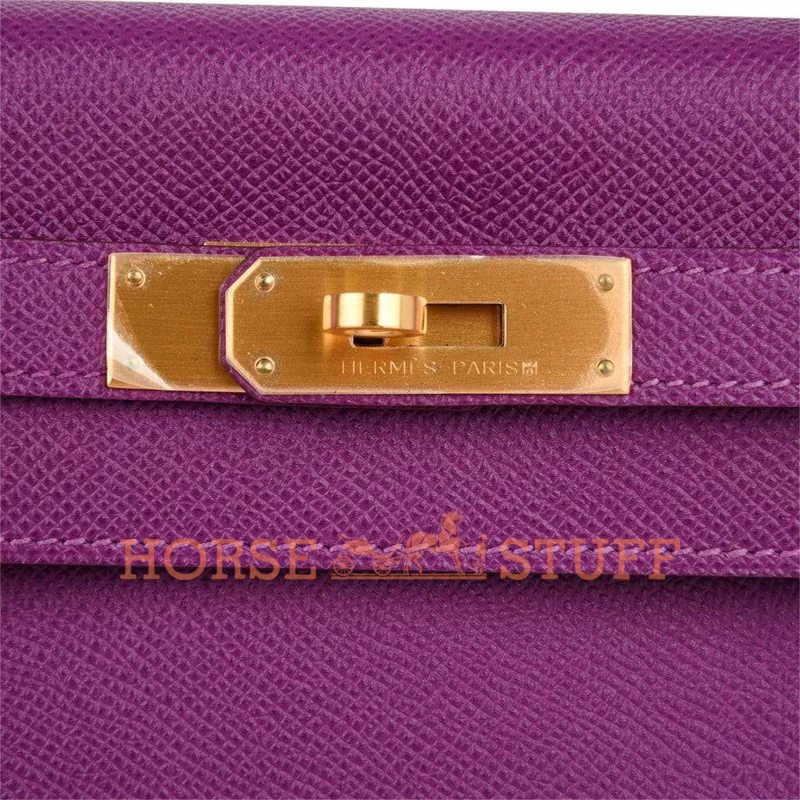 Hermès Kelly Retourne 28 Special Order HSS Verso Anemone / Pink Epsom BGHW