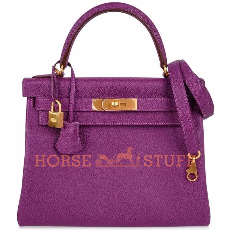 Hermès Kelly Retourne 28 Special Order HSS Verso Anemone / Pink Epsom BGHW