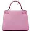 Hermès Kelly Sellier 28 Mauve Sylvestre Epsom PHW