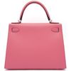 Hermès Kelly Sellier 28 Rose Azalee Epsom PHW