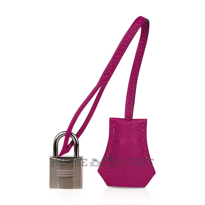 Hermès Kelly Sellier 28 Rose Pourpre Epsom PHW