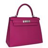 Hermès Kelly Sellier 28 Rose Pourpre Epsom PHW