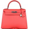 Hermès Kelly Sellier 28 Rose Texas Epsom PHW