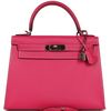 Hermès Kelly Sellier 28 Rose Tyrien Epsom PHW