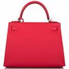 Hermès Kelly Sellier 28 Rouge de Coeur Epsom PHW