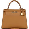 Hermès Kelly Sellier 28 Sesame Epsom GHW