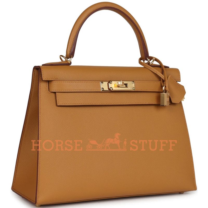 Hermès Kelly Sellier 28 Sesame Epsom GHW