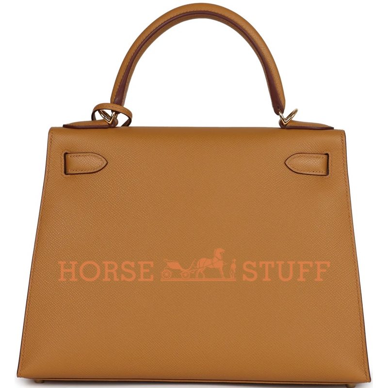 Hermès Kelly Sellier 28 Sesame Epsom GHW