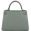Hermès Kelly Sellier 28 Vert Amande Epsom PHW