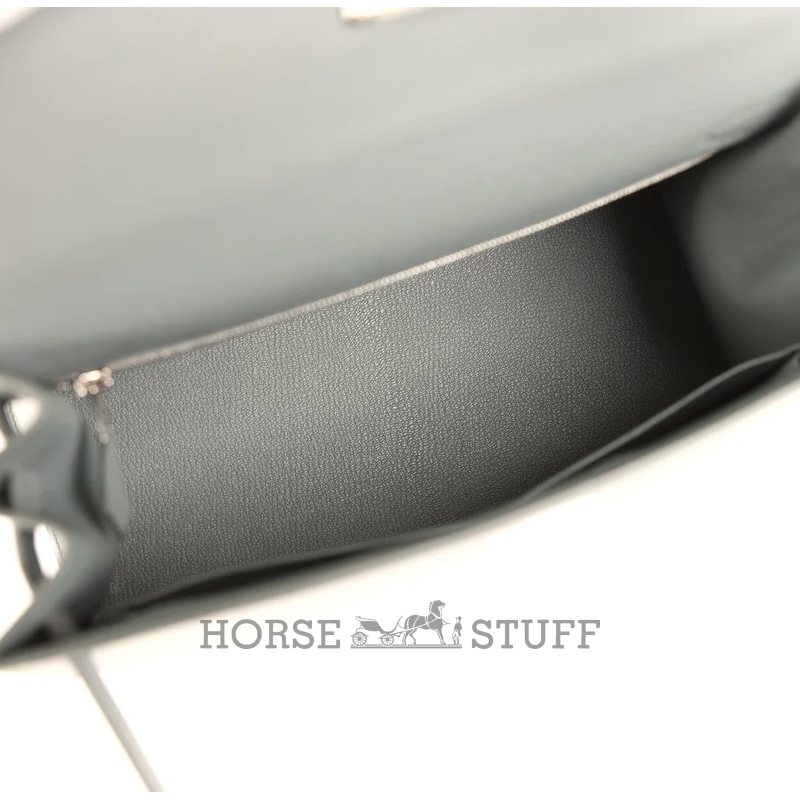 Hermès Kelly Sellier 28 Vert Amande Epsom PHW