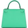 Hermès Kelly Sellier 28 Vert Comics Epsom PHW