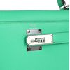 Hermès Kelly Sellier 28 Vert Comics Epsom PHW