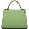 Hermès Kelly Sellier 28 Vert Criquet Epsom PHW